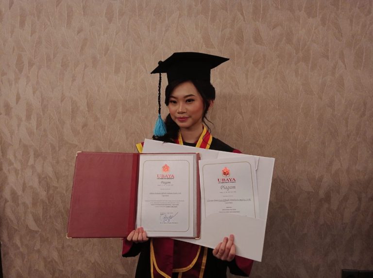 Hebat…, Lulus 3,5 Tahun dan Raih 50 Penghargaan, Clarissa Jadi Wisudawan Teladan Ubaya