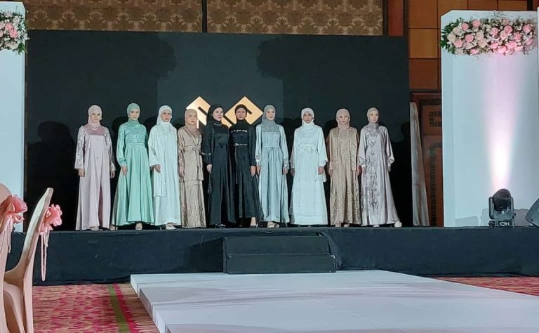 Bahan 3D Lace dan Payet, Koleksi Baru Busana Muslim Lebaran 2023
