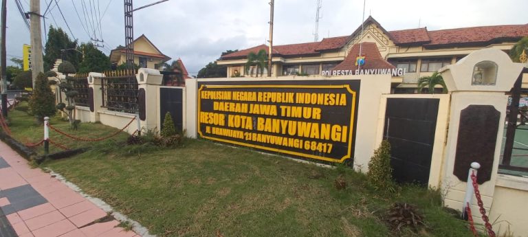 Polresta Banyuwangi. (foto/dok)