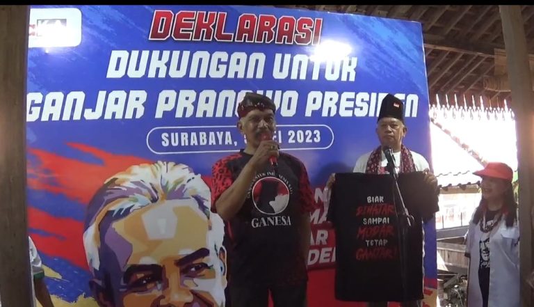 JAKA Deklarasi Dukung Ganjar Jadi Capres RI 2024