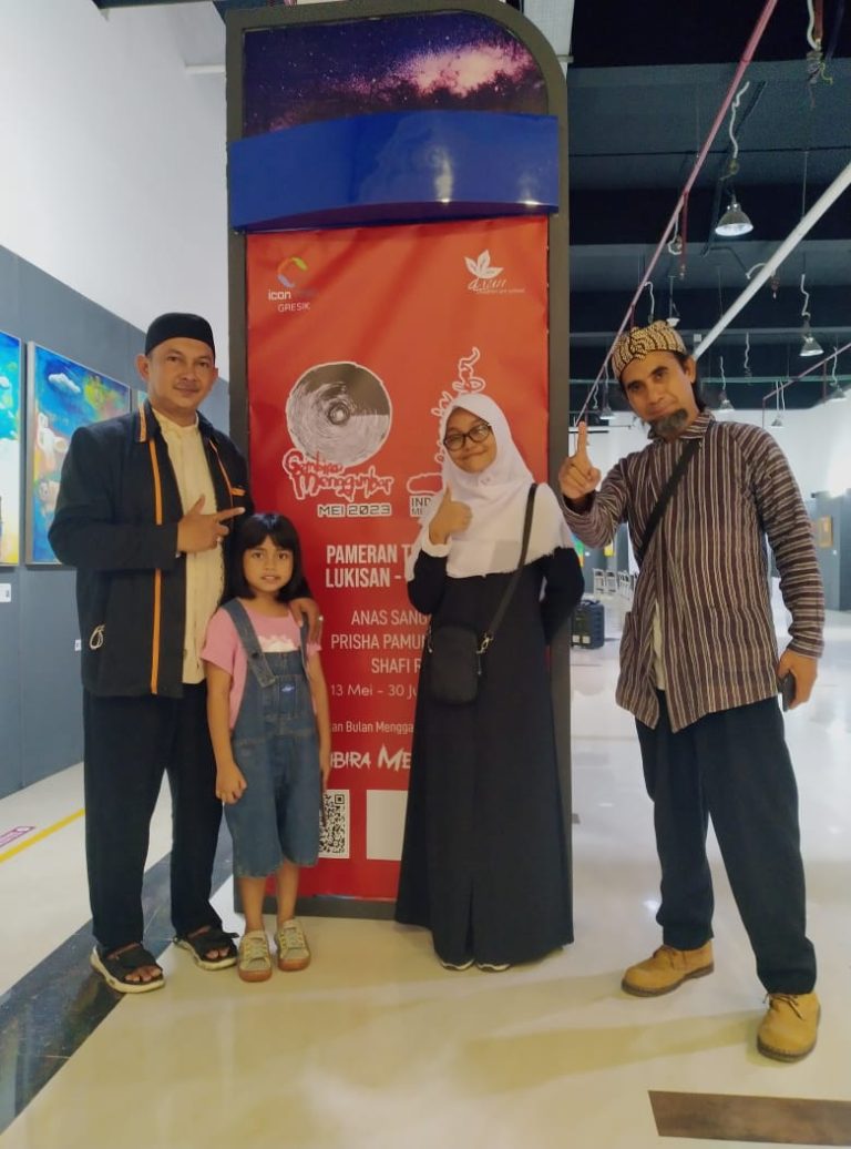 Bulan Menggambar, Sanggar Daun Gresik Gelar Pameran Tunggal