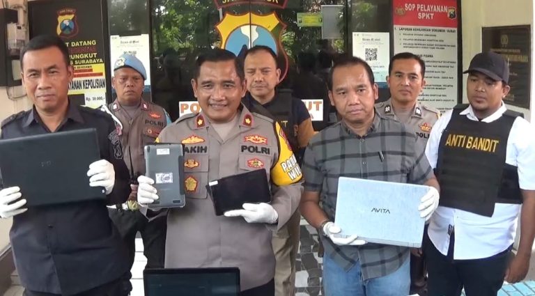 Empat Pelajar Bobol Sekolah, Curi Laptop dan Tablet Senilai Rp 100 Juta