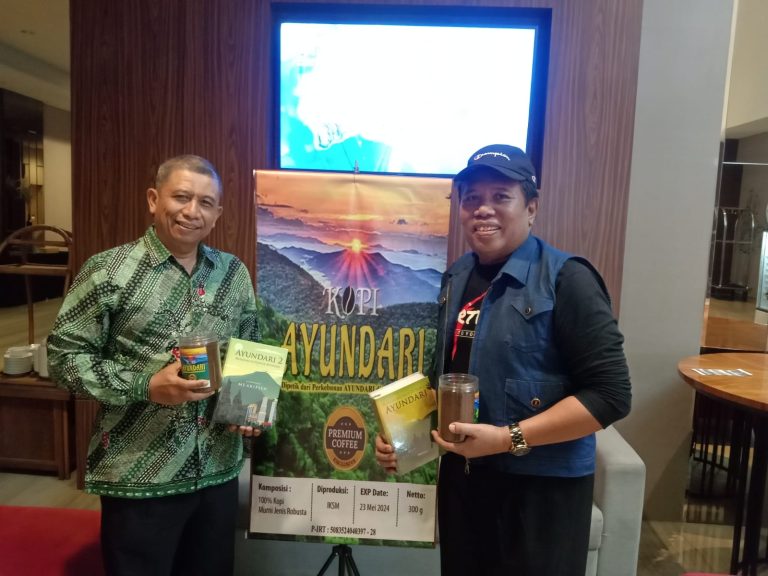 Dongkrak Potensi Kopi Jatim, Mantan Kadisbun Jatim Launching Kopi Ayundari