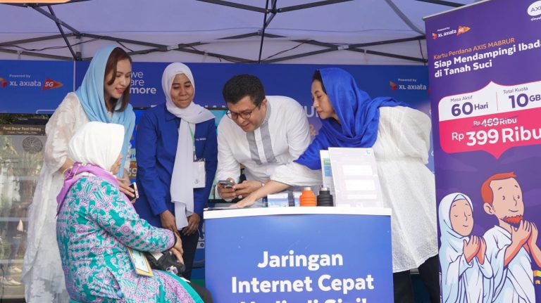 XL Jamin Kenyamanan Komunikasi Jamaah Haji di Tanah Suci