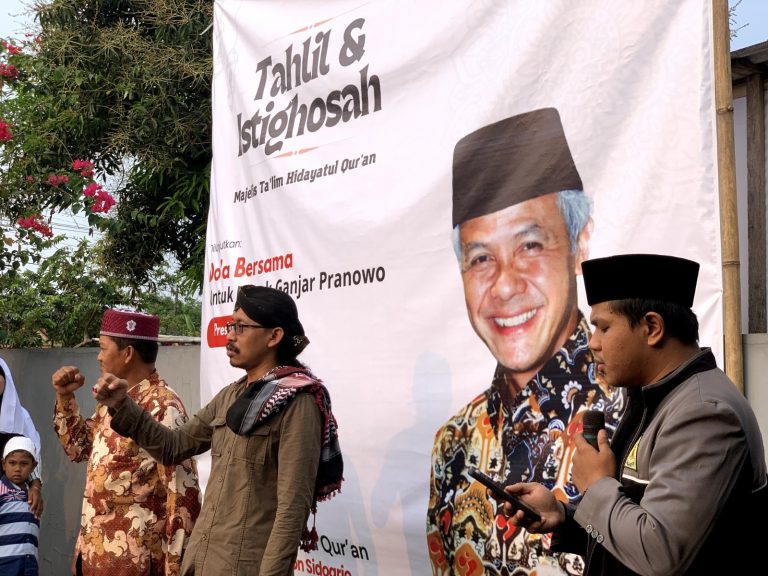 Gus-Gus Ganjar, Gelar Tahlil dan Istigosah Bareng Jemaah Majelis Taklim di Sidoarjo