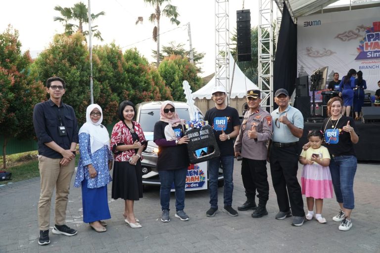 Manjakan Nasabah, BRI BO Waru Gelar Undian Simpedes Periode II/2022 Berhadiah Mobil