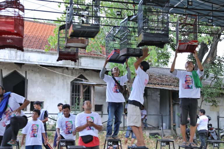 Ganjar Creasi Gelar Kontes Burung dan Rangkul Kicau Mania Sidoarjo
