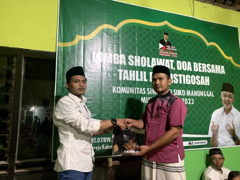 Gus Gus Ganjar, Gelar Lomba Selawat dan Doa Bersama di Madiun