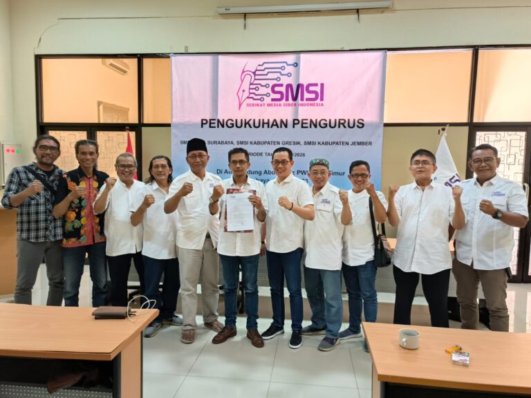 SMSI Surabaya, Gresik dan Jember Dikukuhkan