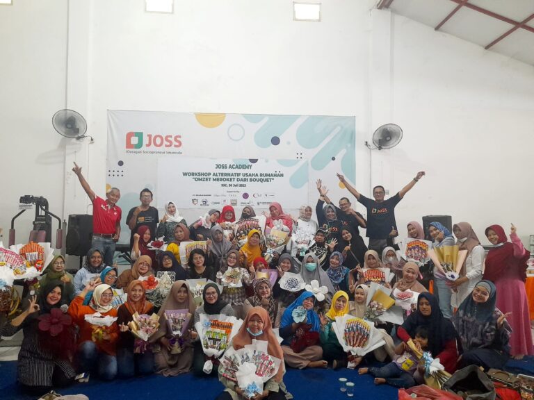 Joss Gelar Worskhop Usaha Rumahan Omzet Meroket dari Bouquet
