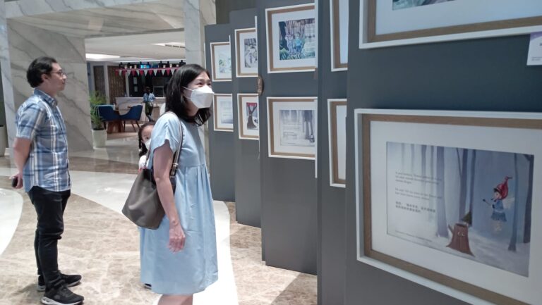 Siap Dibuat Buku, Pameran Seni Lukis Anak Berkebutuhan Khusus