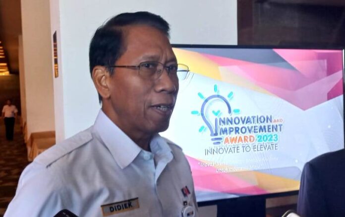 Dirut PT KAI Didiek Hartantyo. (foto/udi)