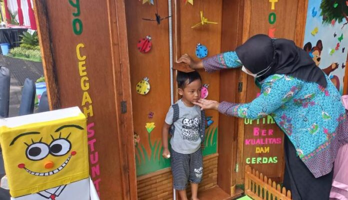 Balita di Banyuwangi akan diimunisasi massal mencegah merebaknya Rotavirus. (foto/udi)