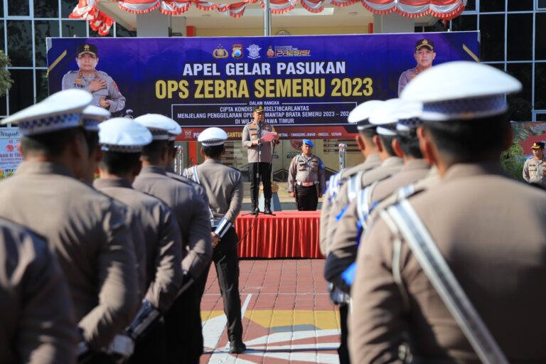 Tingkatkan Kepatuhan, Polres Gresik Gelar Operasi Zebra