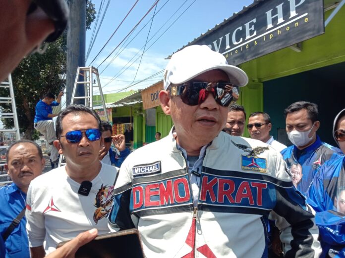 Ketua DPC Demokrat Banyuwangi Michael Edy Hariyanto.