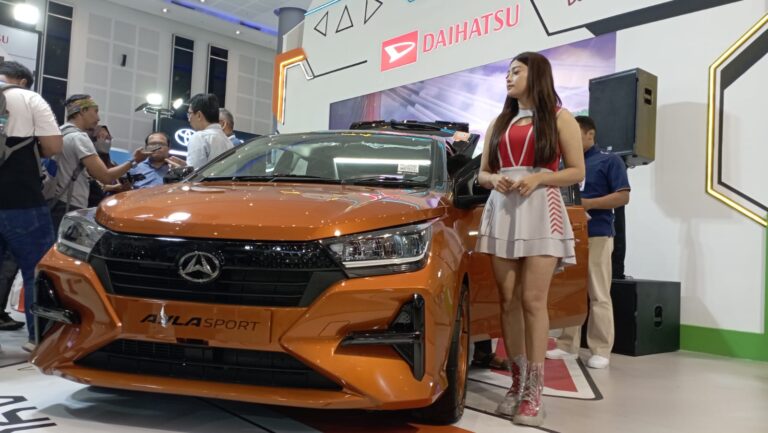 Tampilan Daihatsu New Ayla Sport, Curi Perhatian Pengunjung GIIAS Surabaya 2023