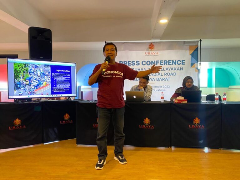 Tim FBE Ubaya Analisa Pembangunan Radial Road untuk Kelayakan Ekonomi