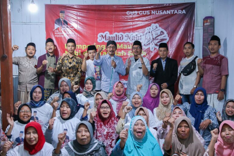 Peringati Maulid Nabi, Gus-Gus Ganjar Gaungkan Persatuan dan Perdamaian Umat Jelang Pemilu 2024