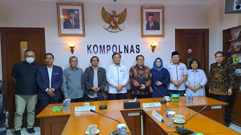 Ikut Wujudkan Pemilu Damai dan Bermartabat, SMSI Pusat Audensi dengan Kompolnas