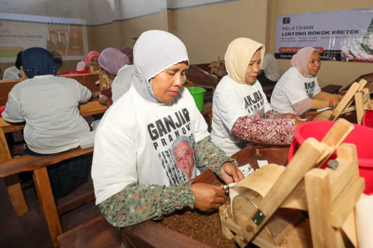 Pelatihan Melinting Tembakau, Ganjar Creasi Buka Akses Lapangan Pekerjaan bagi Warga Malang