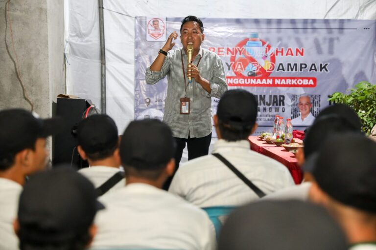 Pandawa Ganjar Gelar Penyuluhan Bahaya Narkoba, Tekankan Peran Orang Tua Lindungi Anaknya