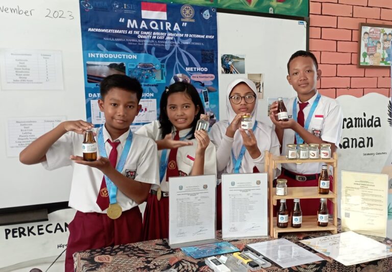 Maqira, Alat Pengukur Kekeruhan Air Sungai Karya Pelajar SD