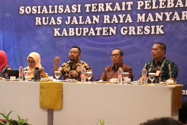 Pelebaran Jalan Manyar Tahap 2, Gresik Sosialisasi Bareng BBPJN Jawa Bali
