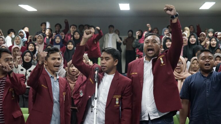 IMM Jatim dan Ratusan Mahasiswa Deklarasi Pemilu Damai 2024