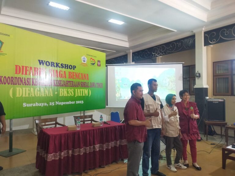 Tanggap Bencana, BK3S Jatim Latih Difabel Siaga Bencana