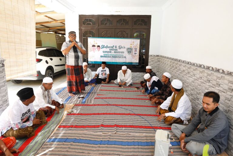 Kowarteg Ganjar Bareng Kyai Kampung di Madura Doa Bersama untuk Kemajuan Indonesia