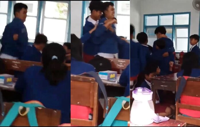 Aksi perundungan siswa SD viral di Banyuwangi.
