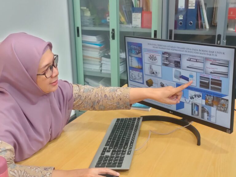 Guru Besar Wanita ini Kembangkan Peredam Getaran