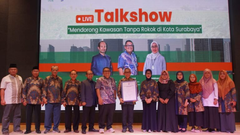 Unusa Komitmen Ciptakan Kawasan Tanpa Rokok di Surabaya