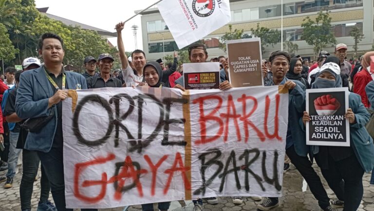 Mimbar Bebas Jadi Ajang Mahasiswa Serukan Penegakan Demokrasi