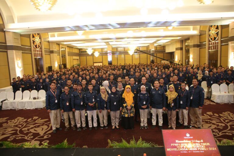 Jelang Pemilu, 986 ASN dan PPNPN KPU se-Jatim Ikuti Konsolidasi Wilayah