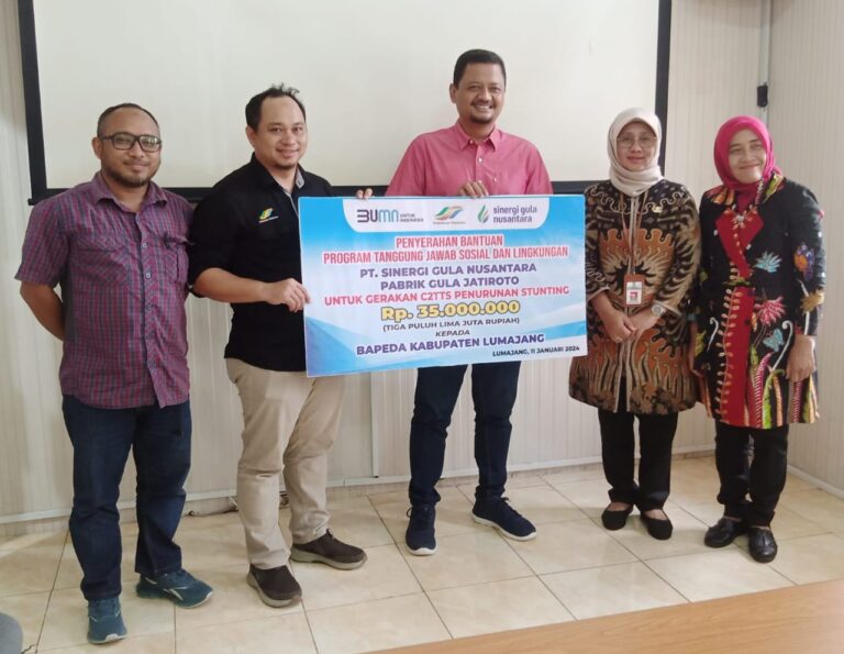 SGN Kampanye Gerakan Cukup Dua Telur untuk Turunkan Stunting