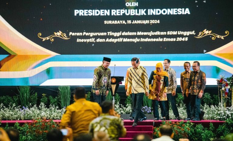 Presiden Jokowi Buka Forum Rektor Indonesia 2024 di Unesa