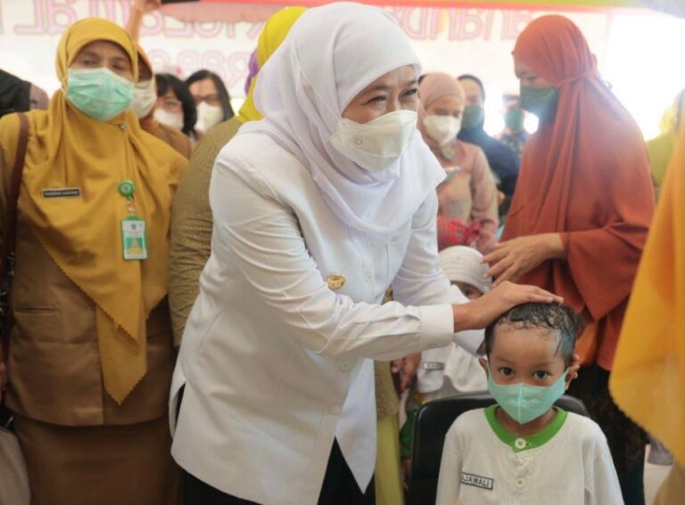 SUB PIN Polio Putaran Pertama Sasar 4,4 Juta Anak di Jatim