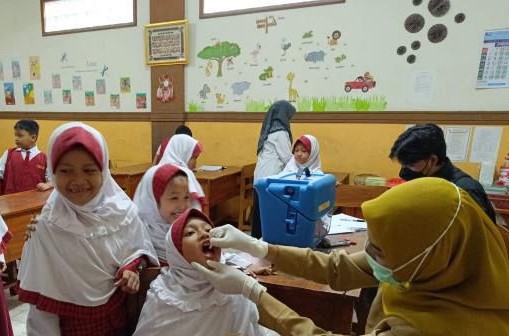 Lebihi Target, SUB Polio di Surabaya Capai 341.612 Anak