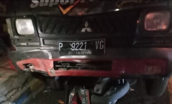 Diseruduk Pik-up, Dua Remaja di Banyuwangi Luka-luka setelah Terseret Beberapa Meter 