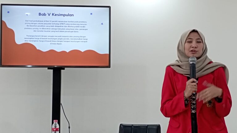 Mahasiswi Untag Surabaya Kaji Dampak Predatory Pricing bagi UMKM