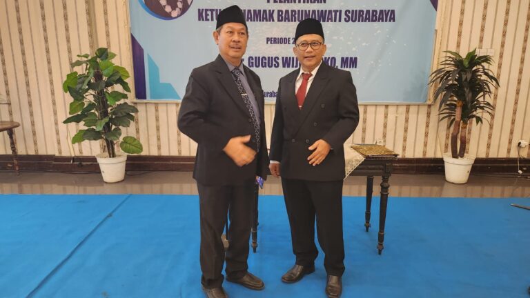 Gugus Wijonarko, Jabat Ketua Stiamak Barunawati Surabaya Periode 2024-2028
