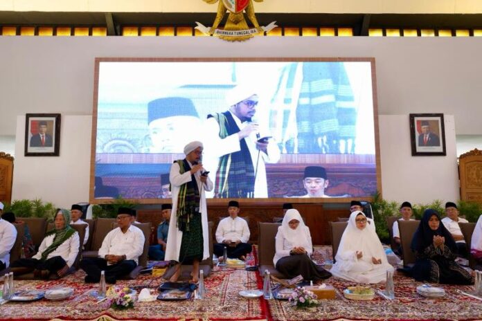Peringatan Nuzulul Quran yang digelar Pemkab Banyuwangi, Rabu (27/3/2024). (Foto/ist)