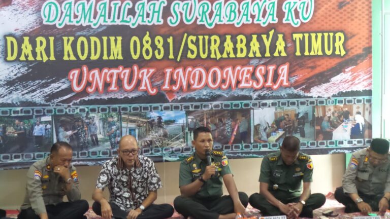 Damailah Surabayaku! dari Kodim 0831/Surabaya Timur untuk Indonesia