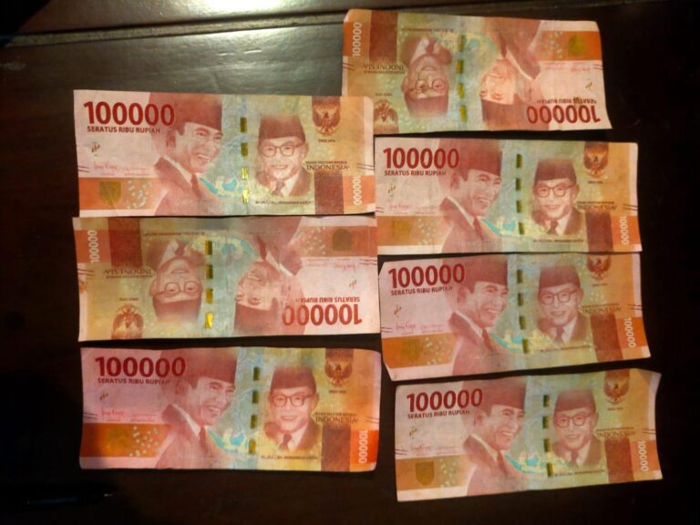 Barang bukti upal yang diamankan di Polsek Purwoharjo, Banyuwangi. (Foto/ist)