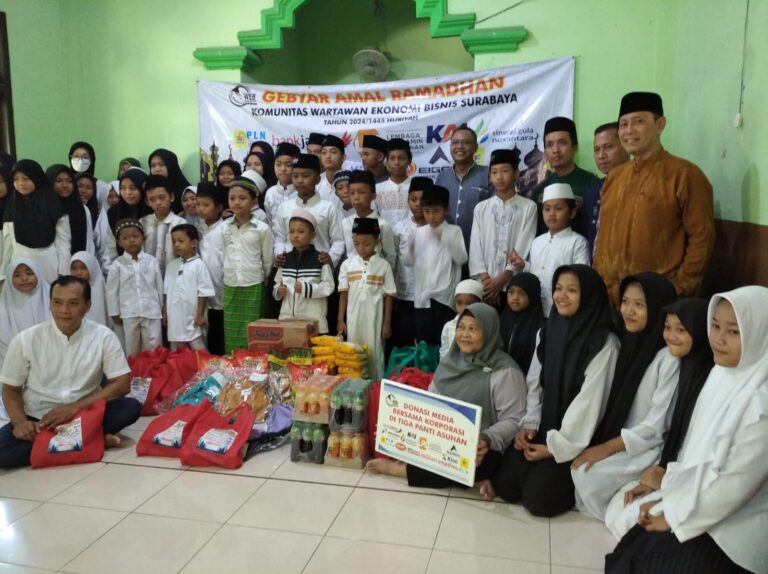 Didukung Korporasi, KWEB Salurkan Bantuan ke Tiga Panti Asuhan di Kota Surabaya