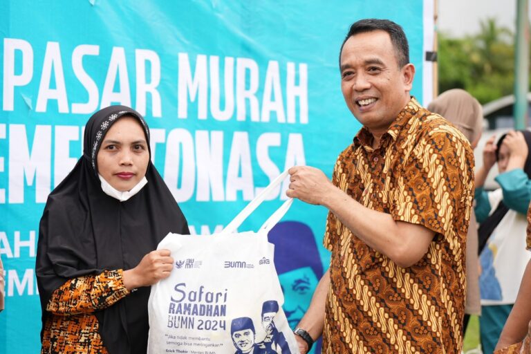 Akhir Ramadhan, SIG Gelar Pasar Murah Sembako