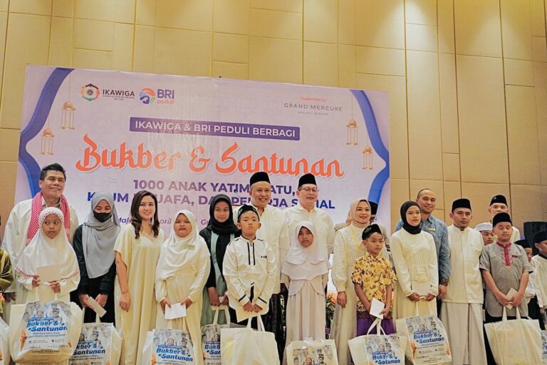 Grand Mercure Malang Mirama Gelar Aksi Peduli Yatim Piatu di Akhir Ramadhan