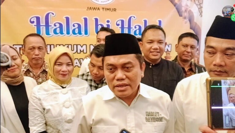 Gelar Halal Bihalal, Tim Hukum Amin Jatim Optimis Menang di MK