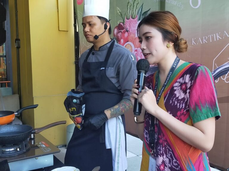 Peringati Kartini, Artotel Town Square Ajari UMKM Kartika Mandiri Masak Rice Bowl Sambal Matah